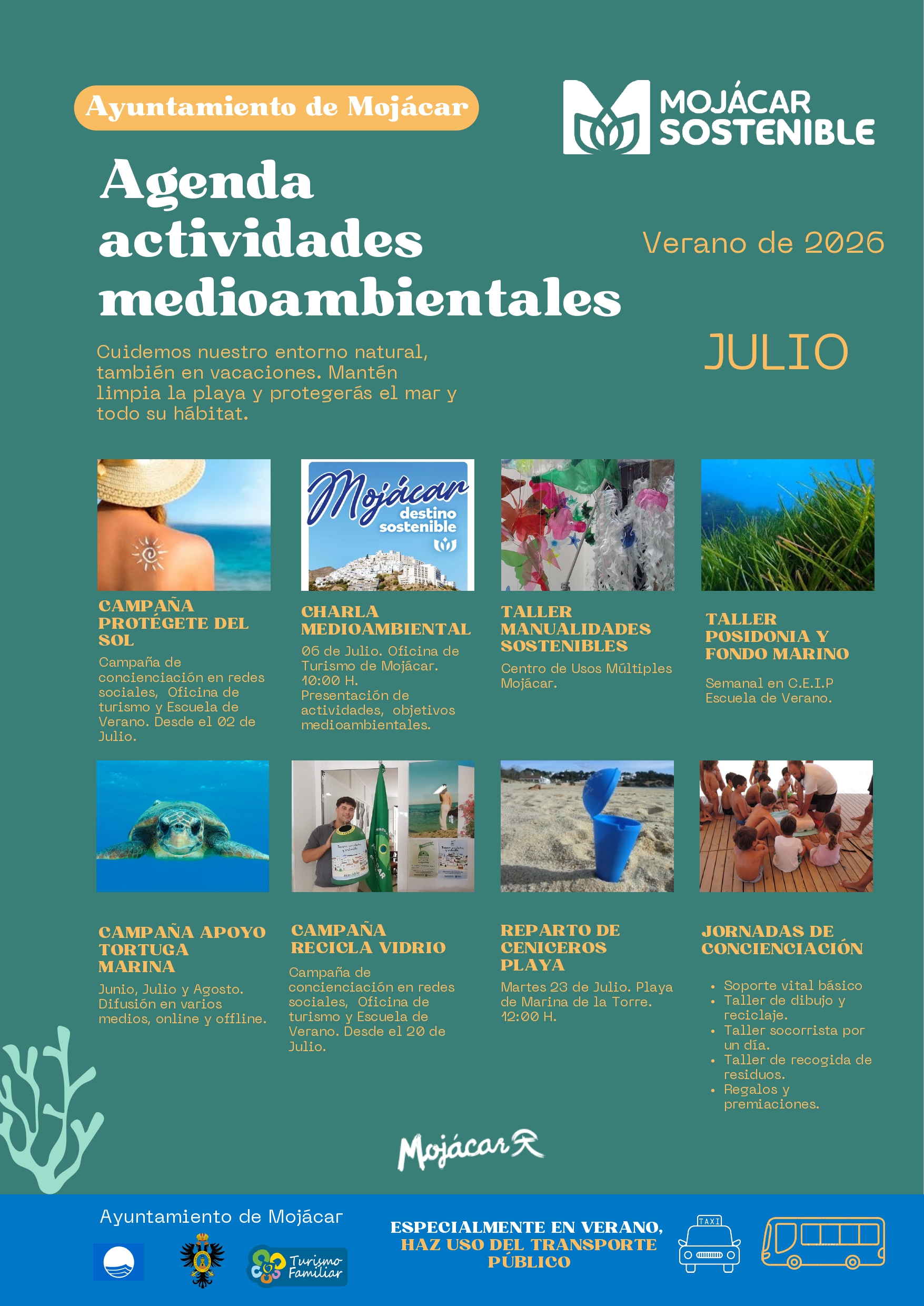 Actividades de educación medioambiental 